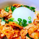 簡単!激ウマ豚キムチ丼♡